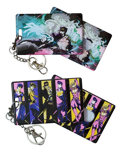 ProxyWorld Jojo's Bizarre Adventure Card Holder Keychain 3