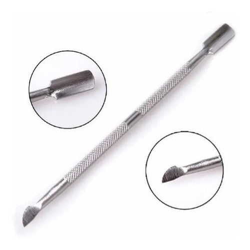 Stainless Steel Cuticle Sculpting Tool 0