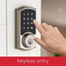 Kwikset 99160-020 Smartcode 916 Tradicional Smart Lock Panta 1