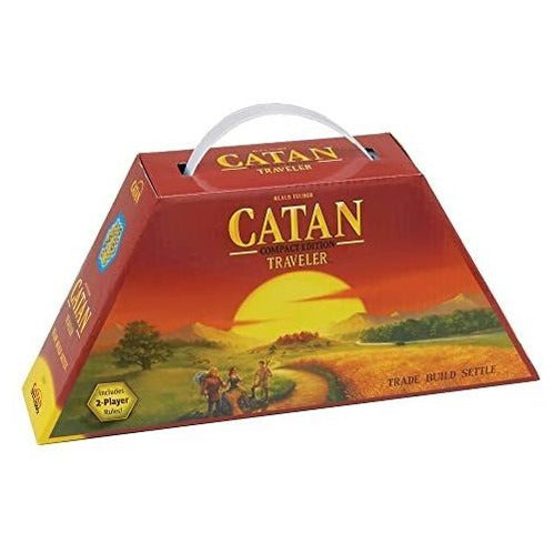 Catan Para Viajes Compacto Estrategia 2-4 Jugadores Ingles 0