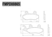 Fras-le FA-228 Brake Pads for Triumph Tiger 1200 (2018-2020) Rear 3