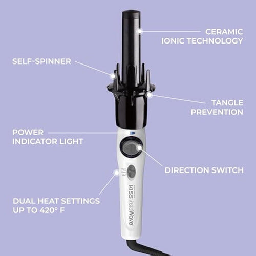 Kiss Products Instawave Automatic Curling Iron 5