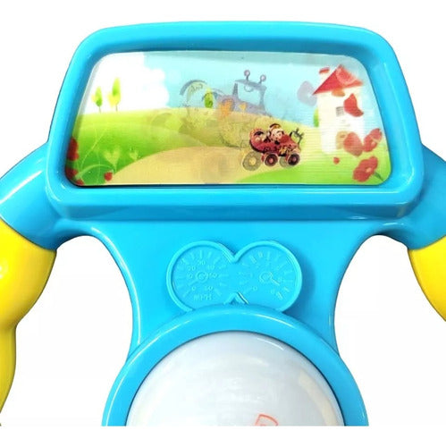 Volante Didáctico Interactivo Con Luz Y Sonido Babygus 53913 3