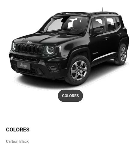 Jeep Black Charcoal Touch-Up Color Kit for Renegade Compas 0