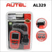 Autel Scanner Autolink AL329 Interface OBDII CAN Code Reader 0