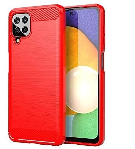 Funda Resistente Tpu Para Samsung A22 Rojo 0