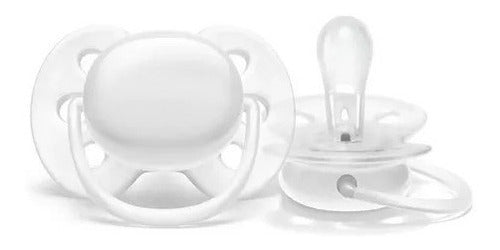 Avent Ultra Air Silicone Pacifier 0-6m / 6-18m X 1 Unit 1