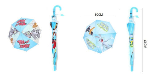 Sebigus Looney Tunes Ar1 4977 Ellobo Kids Umbrella with Whistle 2