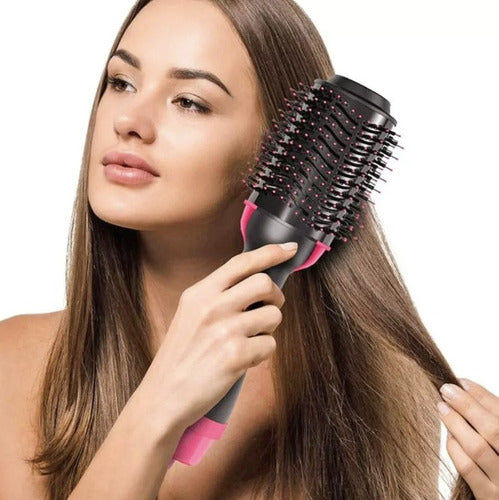 Cepillo Secador De Pelo Voluminizador Brushing 3 En 1 1