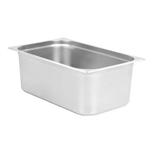 Gastronorm Stainless Steel 1/4 GN Tray 15 cm Buffet Catering Hotel 0