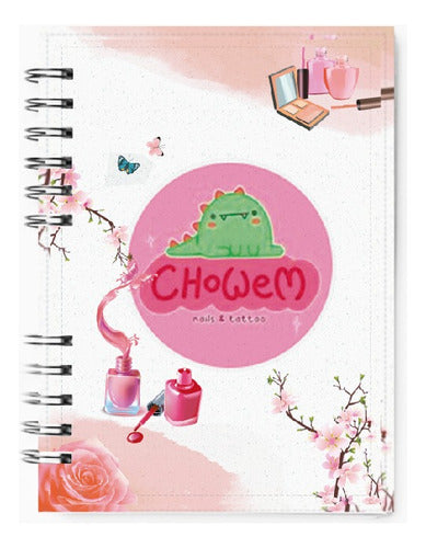 Doulos Tienda Customized Perpetual Manicure Agenda Nail Notebook 0