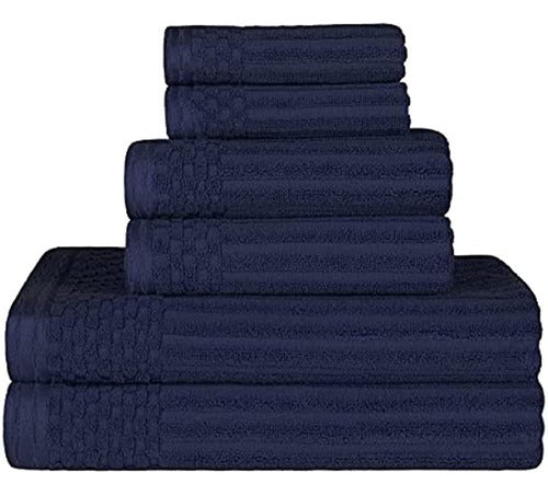 Superior Soho Collection 6-Piece Cotton Towel Set 0