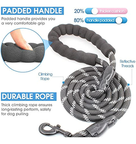 Baapet - 5 Feet Dog Leash with Padded Handle 1