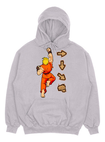 Memo Estampados Ken Street Fighter Hoodie 2