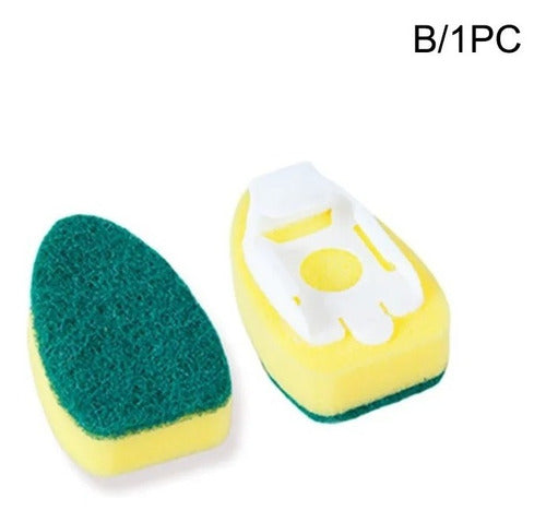 Sponge Brush Dispenser Dishwashing Detergent Cleaning Cup 5