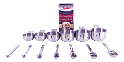 Acutos Premium Metal Stacking Spoons 1