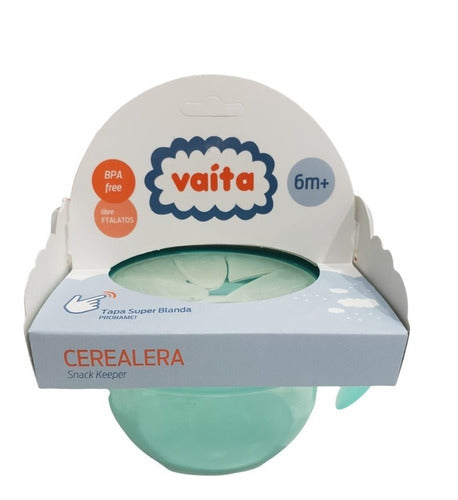 Vaíta Snack Bowl with Lid and Handles for Babies 4