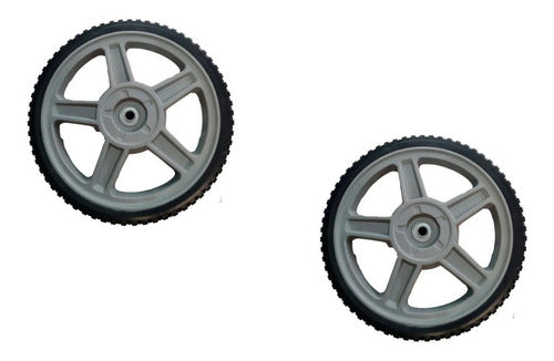 PAMPA PRO 300mm 12" Lawn Mower Wheel Set with Bearings 0