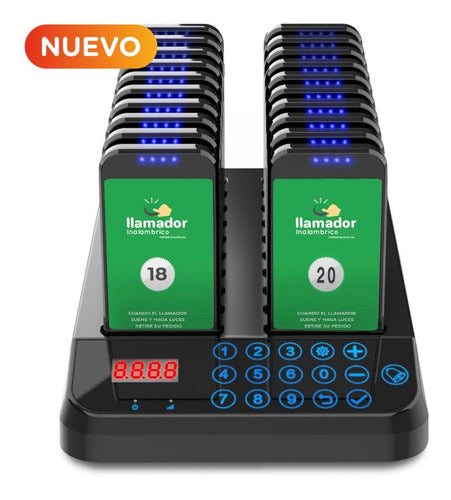 LlamadorInalambrico Pager Suelto, Localizadores De Clientes, Gestor De Espera 2