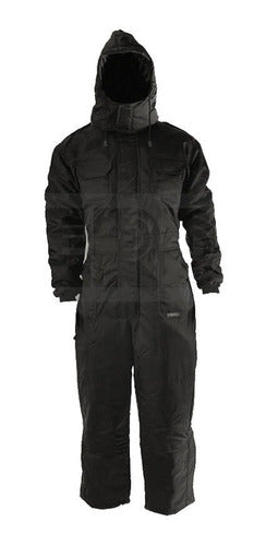 Rerda Mameluco Térmico Negro Invierno Premium Xxs-xl 0