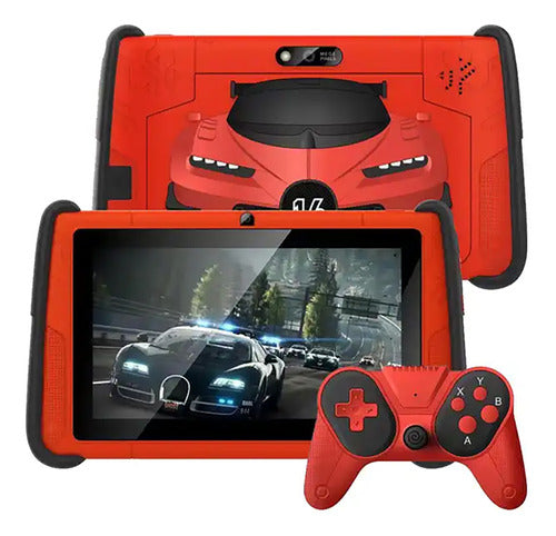 Tablet Pritom K7 Pro Kids Car 7'' A100 4gb 64gb 2mp+0,3mp - 0