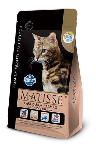 Matisse Gato Castrado Salmon 2 Kg Con Regalo 0