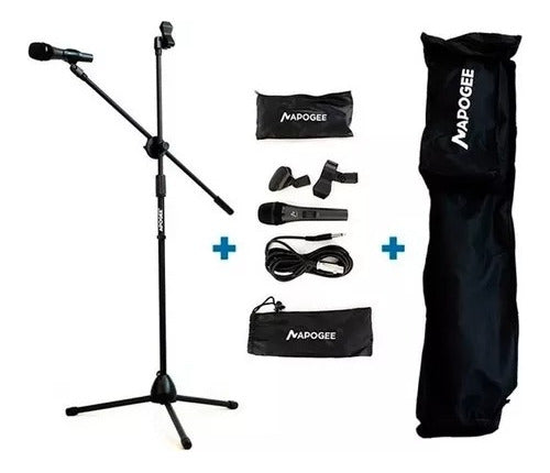 Apogee U-KIT Microphone Combo with Stand, Cable, 2 Pipettes, and Carry Bag 1