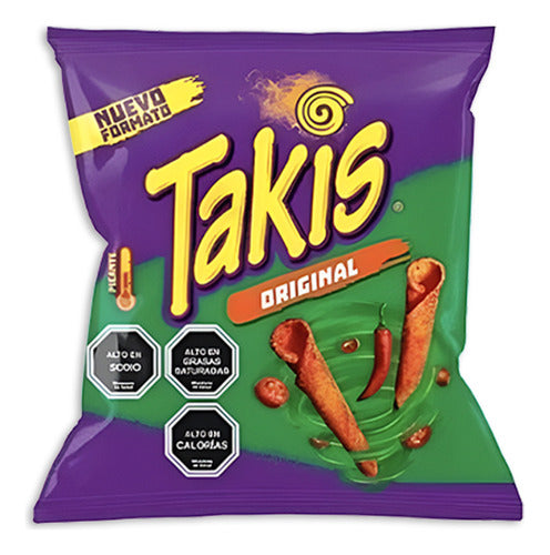 Takis Fuego, Blue, Original, Xplosion Snack -113g- (x4 Uni.) 3