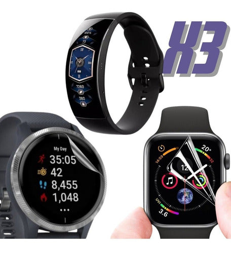 Film Hidrogel Smartwatch Para Blackview R6 X3 0