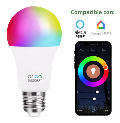 Orion Combo Smart 4 Units - WiFi LED Lamp - RGB - 9W 1