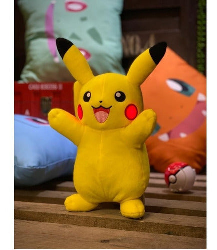 Pokemon - Pelúcia Pikachu Com Luz E Som 30cm - Sunny 4