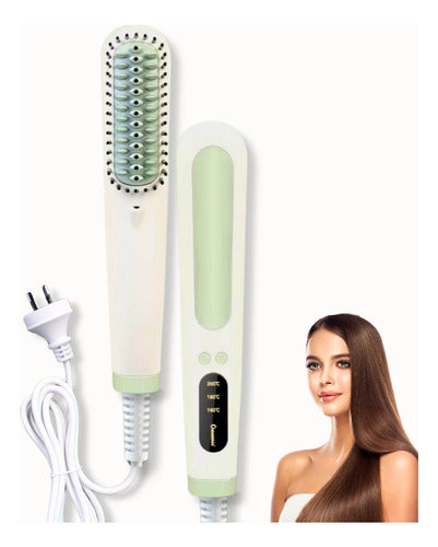 DD2 Hair Straightening Brush and Massager with 3 Styling Modes 2