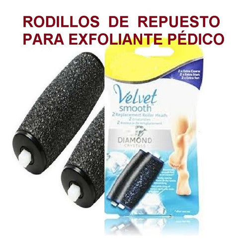 Genérica Pedicure Exfoliator Roller with 4 Replacement Heads 5