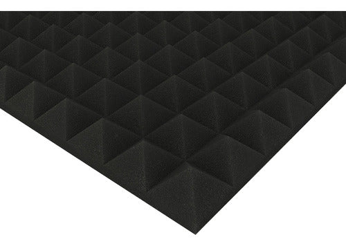 Pack of 10 Acuflex Acoustic Panels Pyramid 50x50x3 cm 1