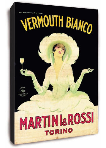 Vintage Advertising Posters Frame - Martini and More 0