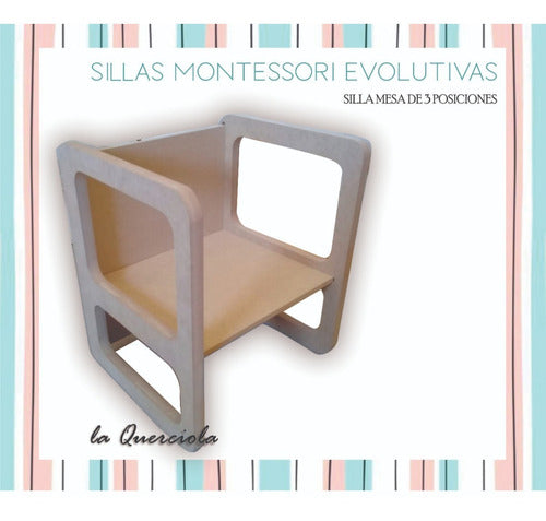 La Querciola Sillas Montessori Evolutivas Combo X 3 4