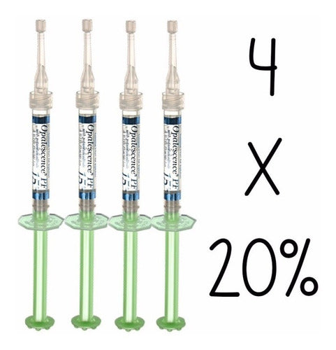 Opalescence 20% Dental Whitening Gel Kit - 4 Syringes 0