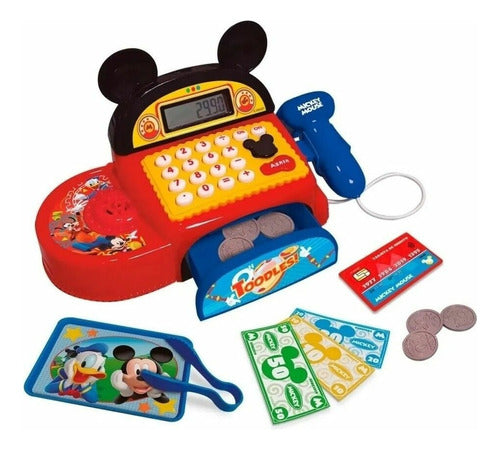 Ditoys Mickey Mouse Children's Cash Register with Light and Sound 0