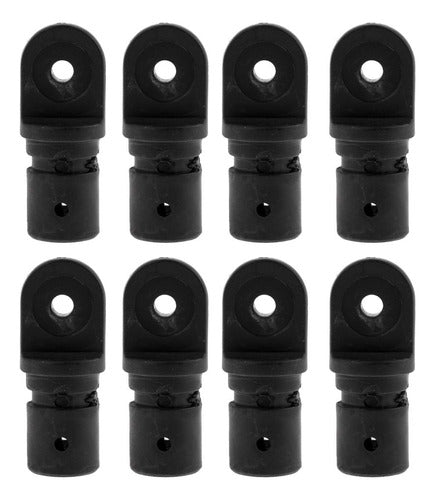 8pcs Nylon Boat Bimini Top 22mm Tubo Acessórios De 0