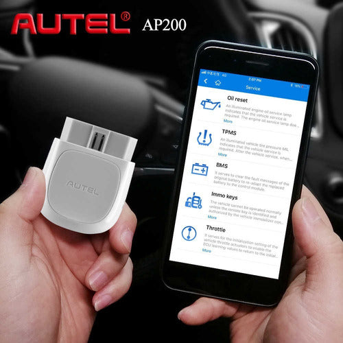 Autel Maxi AP200 Bluetooth OBD2 Scanner TPMS Launch 5