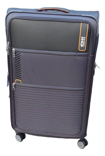 Elf 4280 Black 4-Wheel Suitcase 24'' 0