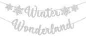 Banderines Copos Nieve Winter Wonderland Pack X 3 Piezas 3