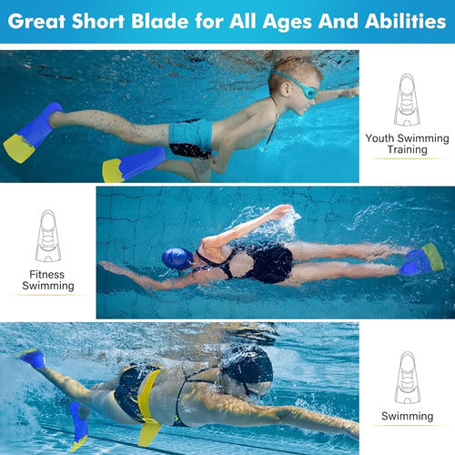 Gintenco Swimming Fins, Training Fins for Snorkeling and Diving 3