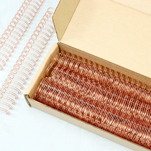 Wire-o Para Encadernação 2x1 A4 Rose Gold 1  200 Fls 24un 1