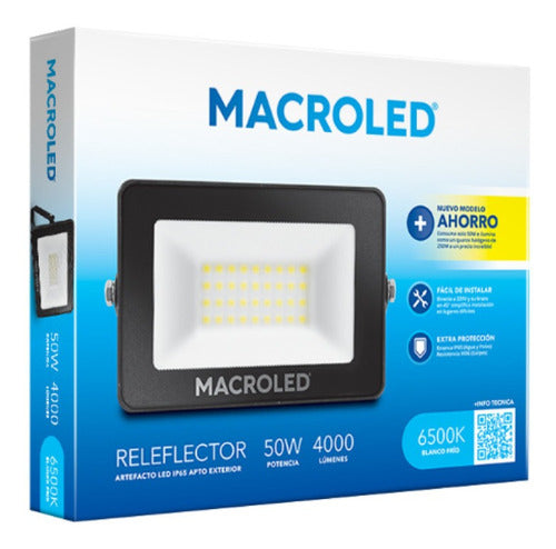 LED Reflector 50W Macroled IP65 Outdoor Cold/Warm Light 2