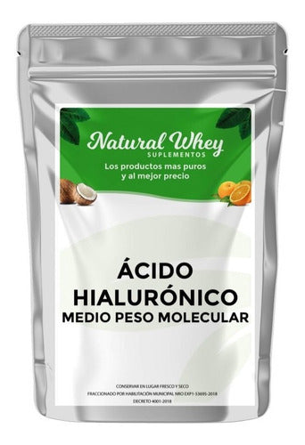 Pure Hyaluronic Acid 40 Grams Medium Molecular Weight 0