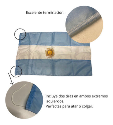 Bandera Argentina Gigante Oficial 2