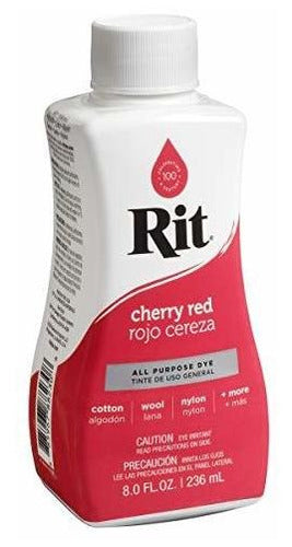 Colorante Para Tela Rit All Purpose 236ml Rojo Cereza 0