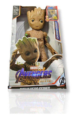 Valcas Muñeco Articulado Avengers Superheroes Yo Soy Groot 30cm 1