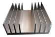 6063 Aluminum Heat Sink 100W Grow High Power 10.5 x 10.5 x 3.7 0